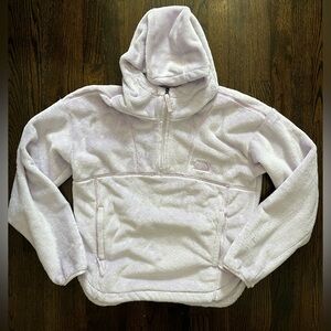 The North Face Light Purple Fleece Hoodie